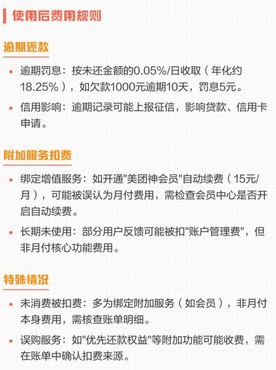 美团月付的盈利之道