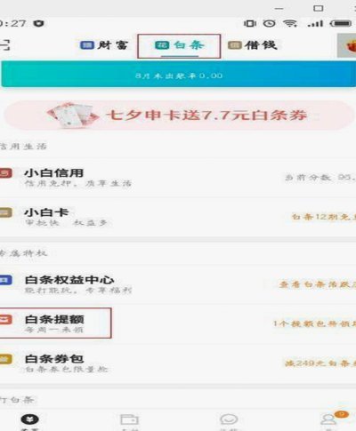 白条额度提升秘籍全攻略
