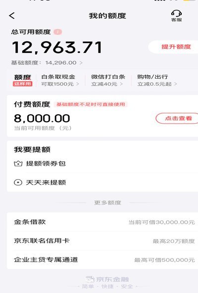 白条付费额度怎么套出来