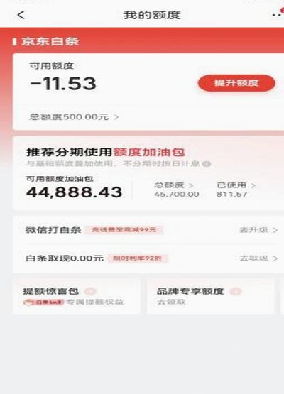 巧用白条额度：优化与策略