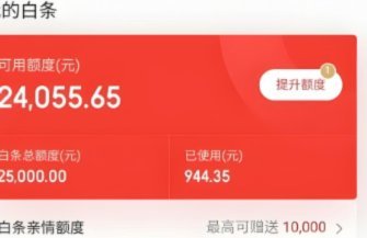 白条用了？商家额度变不变?