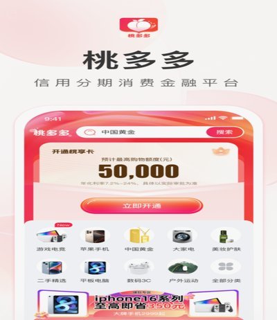 如何提高桃多多信用额度