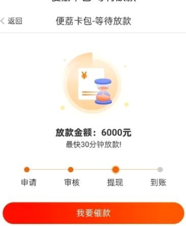 便荔卡包取现如何提前结清