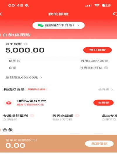 白条取现多久恢复额度